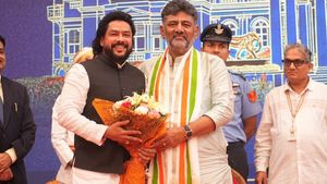 டிகே சிவக்குமார் அமைச்சரவையில் முதல் விக்கெட்.. கர்நாடகா அமைச்சர் நாகேந்திரா ராஜினாமா?