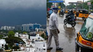 அடிக்கிற வெயிலுக்கு சென்னையில ஜில்லுனு மழை.. குட் நியூஸ் சொன்ன வானிலை மையம்!