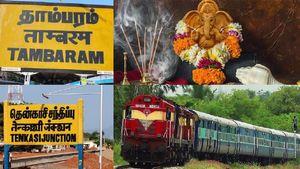 Special Train: தாம்பரம் டூ தென்காசிக்கு நாளை சிறப்பு ரயில்.. பயணிகளுக்கு இன்ப அதிர்ச்சி.. தெற்கு ரயில்வே அறிவிப்பு