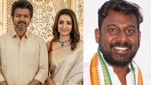 திருச்சி கிழக்கில் திரிஷா போட்டியிடலாம்.. அதுல என்ன தப்பு இருக்கு? ஓபனாக பேசிய காங்கிரஸ் எம்பி விஜய் வசந்த்
