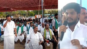 பயிர்க்கடன் எப்போ தள்ளுபடி? திருச்சியில் 5 நாட்களாக நடந்த விவசாயிகள் போராட்டம் தற்காலிக ஒத்திவைப்பு