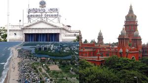 பட்டினப்பாக்கத்தில் புதிய தலைமை செயலகம் கட்ட கூடாது.. தடை விதிக்க கோரி ஹைகோர்ட்டில் வழக்கு