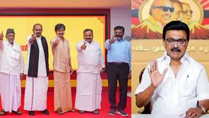 நட்சத்திர பேச்சாளர்கள் பட்டியல்.. தவெகவிற்கு சிக்கல்! திமுக கையில் எடுத்த அஸ்திரம்.. ECக்கு கடிதம்