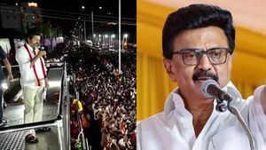 கரூரில் கோழைத்தனமான ஓட்டத்தை வைத்து அற்ப அரசியல் செய்யல.. விஜய்யை கடுமையாக விமர்சித்த ஸ்டாலின்