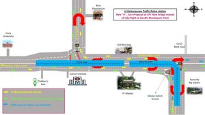 மத்திய கைலாஷ் - மெட்ராஸ் ஐஐடி சாலையில் போக்குவரத்து மாற்றம்.. சென்னை வாகன ஓட்டிகள் அறிய வேண்டியவை