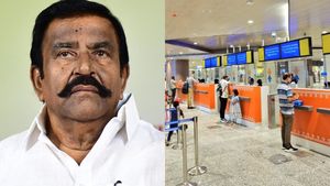 லண்டன் செல்ல முயன்ற கே.என்.நேரு தம்பியின் உதவியாளர் சென்னை ஏர்போர்ட்டில் தடுத்து நிறுத்தம்!