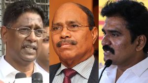 ‘ஜெம்’ கிரானைட் வீரமணி மீதான வழக்கை திமுக கைவிட்டதா? அமைச்சர் நிர்மல் குமாருக்கு திமுக பதிலடி 