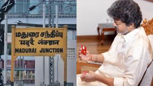 தாய்மாமன் தங்க மோதிர திட்டம்.. நாளை தொடங்கி வைக்கிறார் முதல்வர் விஜய்! பாதுகாப்பு வளையத்தில் மதுரை! 