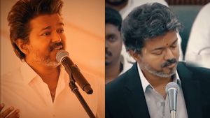 அம்பி, அன்னியன் மாதிரி.. மாற்றி மாற்றி பேசுறாரா? விஜய்யின் பழைய பேச்சை வெளியிட்டு பங்கம் செய்த பாஜக 