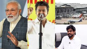 சென்னை ஏர்போர்ட் தனியார்மயம்! பிரதமருக்கு விஜய் கடிதம் எழுதினாரா? TN Fact check கள்ளமௌனம் ஏன்? நாதக