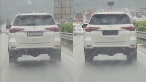 திடீரென மாயமாக மறைந்த நம்பர் பிளேட்.. சொகுசு காரில் முறைகேடு! ஃபைன் மட்டும் போதுமா? மக்கள் கேள்வி