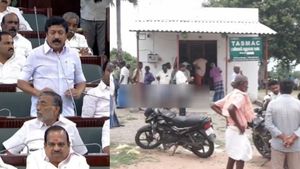 கொடுமை! சட்டசபையில் சிவி சண்முகம் பேசியும்.. நடுவனந்தலில் மூடிய டாஸ்மாக் கடை திருஷ்டி சுற்றி திறப்பு 