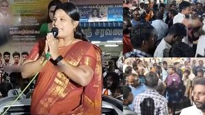 இரவில் தொடர்ந்து கரண்ட் கட் ஆகிறது.. அமைச்சர் ஜெகதீஷ்வரி நிகழ்ச்சியில் வாக்குவாதம்.. பதறிய தவெக! 