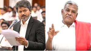 புதிய தலைமைச் செயலகம்.. அவசரம் ஏன்? அனைத்து கட்சி கூட்டத்தை கூட்டுங்க.. பெ.சண்முகம் ஆவேசம்! 