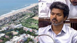 பட்டினப்பாக்கம் புதிய தலைமைச் செயலக அரசாணை ரத்து? விஜய் கையெழுத்திட்டதாக தகவல்! 