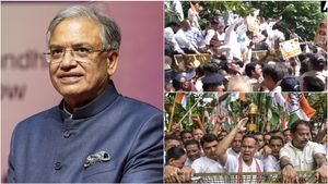 தேர்தல் ஆணையர் ராஜினாமா செய்யணும்.. நாடு முழுவதும் வெடித்த போராட்டம்! களத்தில் இறங்கிய காங்கிரஸ்