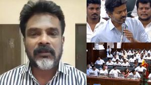 இது என்ன 100 நாள் படமா? தவெக ஆட்சியைப் புகழ? விஜயை குஷிப்படுத்தும் எம்எல்ஏக்கள்! கிறிஸ்டோபர் சுளீர்! 