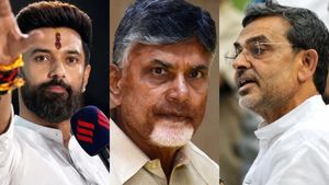 தேர்தல் ஆணைய சர்ச்சை: சிராக் பாஸ்வானைத் தொடர்ந்து பாஜக கூட்டணிக் கட்சிகளும் அதிரடியாக செக்!