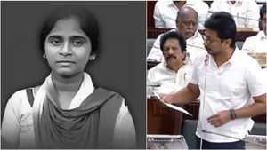 கடைசி நேரத்தில் அனிதா நினைவேந்தல் நிகழ்ச்சிக்கு நோ சொன்ன போலீஸ் - உதயநிதி ஸ்டாலின் சரமாரி கேள்வி