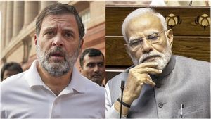 அமெரிக்காவுக்காக.. முதுகெலும்பை வளைக்காதீர்கள்! மோடியை கடுமையாக சாடிய ராகுல் காந்தி!