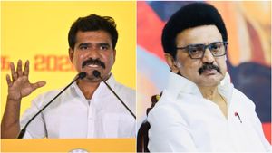 ஜெம் கிரானைட்ஸ் வீரமணியை தப்பிக்க விட்டது யார்? மு.க.ஸ்டாலினுக்கு அமைச்சர் நிர்மல் குமார் கேள்வி!