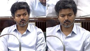 CM விஜய் புதிய அலுவலக டெண்டர் சர்ச்சை.. 32% குறைத்து ₹3.78 கோடிக்கு டெண்டரை அள்ளிய ராசி பில்டர்ஸ்!