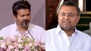 அதிகாரிகள் சொல்றதை குருட்டுத்தனமா கேட்காதீங்க.. தவெக மீது கார்த்தி சிதம்பரம் கடும் தாக்கு