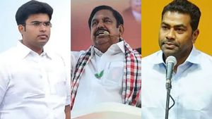  “எடப்பாடி மகன் மிதுன் தான் அதிமுகவை வழி நடத்திக் கொண்டிருக்கிறார்” - ஆதவ் அர்ஜுனா பேச்சு!