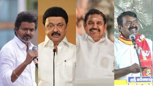 தட்டித் தூக்குமா தவெக? தில்லாக நிற்கும் திமுக.. குறுக்கே அதிமுக! 2 தொகுதிகளில் கில்லி எந்த கட்சி?