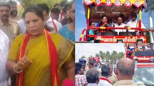 அப்போ விரட்டி அடிச்சாங்க.. இப்போ அடிச்சு விரட்டுறாங்க! வீட்டில் முடங்கிய சத்யபாமா? டெபாசிட் தேறுமா? 