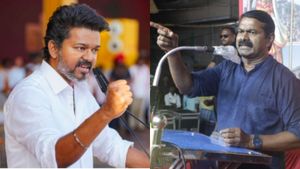 ஆஹா.. ஒன்னு கூடிட்டாங்களே! எல்லாப் பக்கமும் அடி.. விஜய்க்கு எகிறும் பிரஷர்! சீனுக்குள் வந்த சீமான்! 