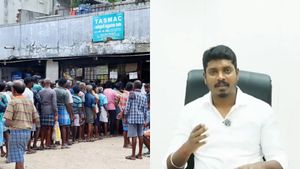டாஸ்மாக்கில் இனி 10 ரூபாய் வாங்கவே முடியாது.. புகார் அளிக்க 24 மணி நேர வாடிக்கையாளர் சேவை மையம்