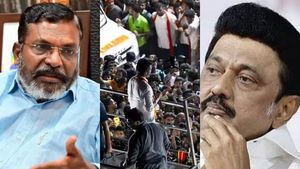 கரூர் சம்பவத்தில் விஜய் மீது வழக்கு போட நான் சொன்னேனா இல்லையா? ஸ்டாலினுக்கு திருமாவளவன் கேள்வி