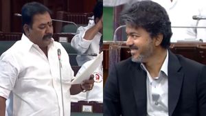 ஏர்போர்ட் எட்டப்பர்களுக்கு ஏழரை சனியை பரிசளித்த ஏசுவின் வாரிசே.. விஜய் குறித்து தவெக எம்எல்ஏ