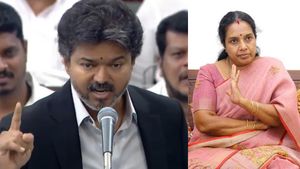 சட்டசபையில் பஞ்ச்! REEL ACTION வேண்டாம்... REAL ACTION வேண்டும்..! விஜய்யை விளாசிய வானதி சீனிவாசன்! 