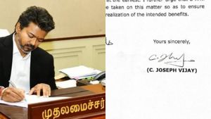 சென்னை ஏர்போர்டில் இதுவே உண்மையான பிரச்சனை..  பிரதமருக்கு முதல்வர் விஜய் எழுதிய முழு லெட்டர் காப்பி