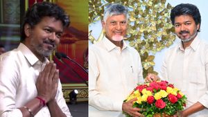 நெஞ்சில் குடியிருக்கும் விஜயவாடா மக்களே.. தெலுங்கில் உரையாற்றிய முதல்வர் விஜய்! பேசியது என்ன?