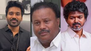 தனுஷைப் பார்த்து விஜய்க்கு பயம்! அவர் பின்னால் பாஜக இருந்தாலும் பிரச்சனையில்லை! அதிமுக மாஜி பளீர்! 