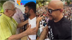 மும்பை CJP போராட்டத்தில் மகாத்மா காந்தியின் கொள்ளு பேரன்! பாலிவுட் நடிகர்களும் ஆதரவு!
