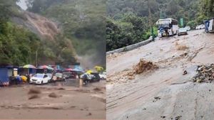 கொடைக்கானல் - தேனி சாலை துண்டிப்பு..  அடுக்கம் வழியாக பெரியகுளம் செல்லும் சாலையின் நிலை என்ன?