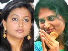 జైల్లో ఉన్నా సింహం సింహమే: షర్మిల, చిరంజీవిపై రోజా