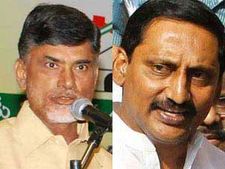 జగన్‌పై ఫైర్: ఇటు కిరణ్ రెడ్డి, అటు చంద్రబాబు