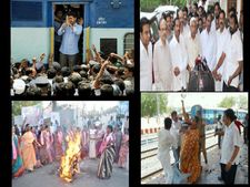 పిక్చర్స్: నాడు జగన్ యాత్ర, ఇప్పుడు సురేఖ కామెంట్