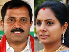 కల్వకుంట్ల కవిత పోటీ: కెసిఆర్‌పై యాష్కీ ఫైర్?