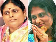 చొక్కాపట్టి అడిగితే: షర్మిల, బాబు నీచుడు: విజయమ్మ
