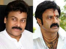 టిడిపి ఫ్లెక్సీ:చిరంజీవితో బాలయ్య, మెగా ఫ్యాన్స్ ఆగ్రహం