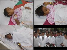 రైలు ప్రమాదం: మంచాలపై అచేతనంగా (పిక్చర్స్)