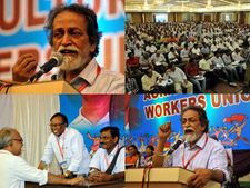 ఏఐఏడబ్ల్యూయు సభ: అలరించిన నృత్యాలు(పిక్చర్స్) 