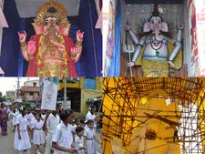కొలువుదీరేందుకు సిద్ధమైన గణేష్ విగ్రహాలు(పిక్చర్స్)
