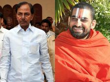 ఆత్మస్థైర్యంతో ముందుకెళుతున్నారు: కెసిఆర్‌పై జీయర్‌స్వామి